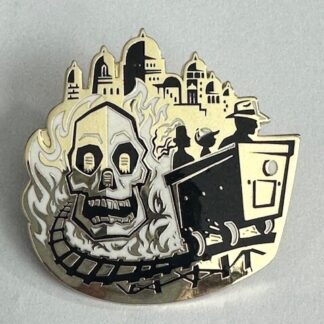 Indiana Jones Temple of Doom 35th Anniversary D23 Gold Member Disney Pin (D6)