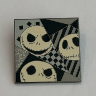 Jack Skellington Patchwork Square 2010 NBC Disney Pin H9