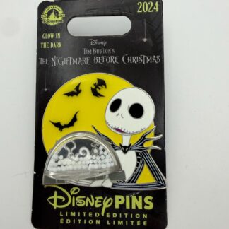 Jack and Zero - Snowglobe - Nightmare Before Christmas 2024 Disney Pin B