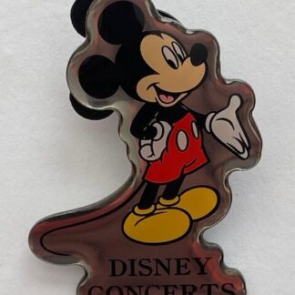 Japan Disney Concerts Mickey Mouse On Classic Disney Pin (C2)