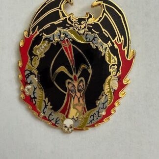 Japan - Jafar - Villains - Walt Disney 100th Year - Aladdin - JDS Disney Pin E1