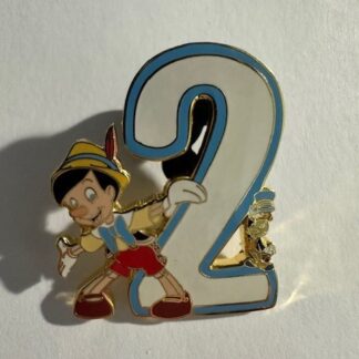 Japan - Pinocchio - 2 - Celebration - 10th Anniversary - JDS 2002 Disney Pin E6