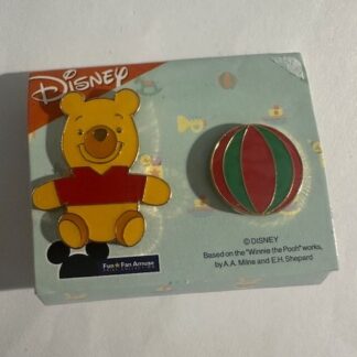 Japan Sega - Winnie the Pooh - Pooh and Ball Set Disney Pin B