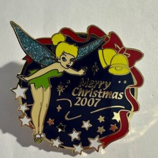 Japan - Tinker Bell - Merry Christmas 2007 - History of Art Disney Pin E7