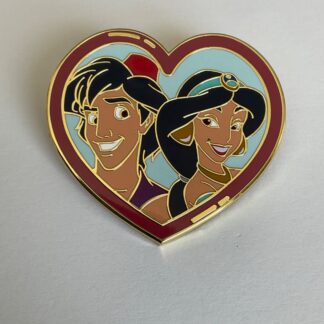 Jasmine Aladdin Loungefly Disney Princess & Prince Heart Mystery Box Pin F7