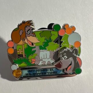 Jungle Book - Disneyland Park Pin - My Home is an Adventure Disney Pin F6