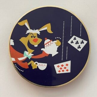 LE 300 Jumbo Disney Pin Alice in Wonderland March Hair Teacup Card Acme (B7)