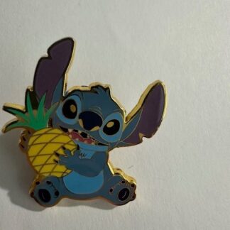 Lilo & Stitch Loungefly Stitch Holding Pineapple Food Treats Disney Pin F8