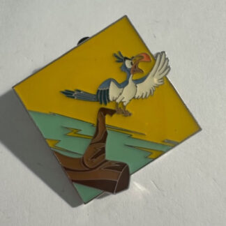 Lion King Zazu On A Log Just Can’t Wait To Be King Disney Pin (B4)