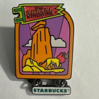 Lion Kopjes - Animal Kingdom - Starbucks Tumbler and Pin Series  Disney Pin D9