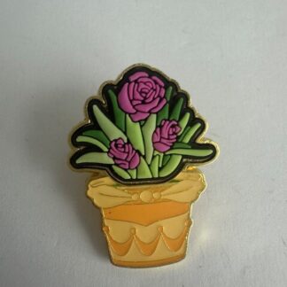 Loungefly Belle Princess Flower Pot Beauty And The Beast Disney Pin (B8)