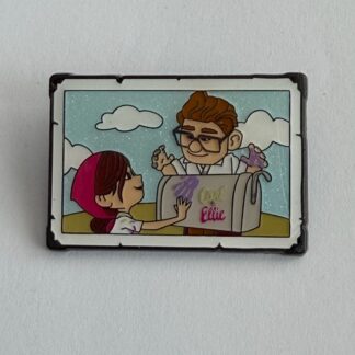 Loungefly Celebrate Buying Their Own Home Carl Ellie Portrait 2025 Disney Pin E8