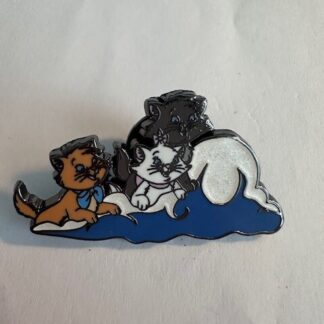 Loungefly Characters On Clouds Aristocats Marie Berlioz Toulouse Disney Pin (C0)