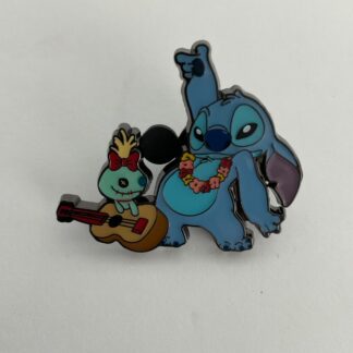 Loungefly Disney Lilo & Stitch Blind Box Enamel Pin Stitch Scrump Ukulele F4
