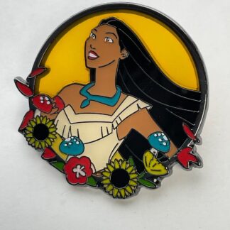 Loungefly Disney Princess Cottage Core Stained Glass Mystery Pin Pocahontas G9