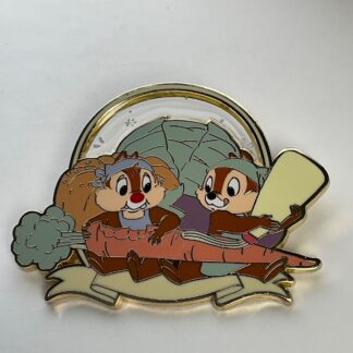 Loungefly Disney Veggies Chip & Dale Carrot Stained Glass Mystery Pin H6