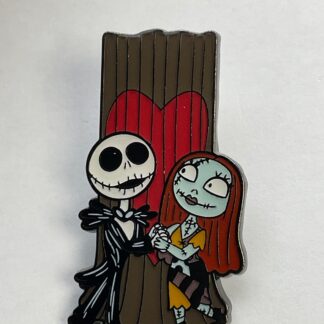 Loungefly Jack Sally Valentine's Holiday Door Nightmare Disney Pin NBC G9