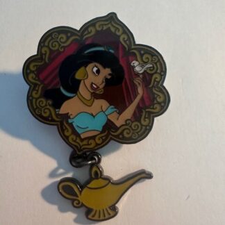 Loungefly Jasmine & Magic Lamp Princess Charm Aladdin Mystery Disney Pin (A8)