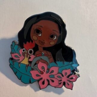 Loungefly Moana Chibi Floral Princess Series 2 Disney Pin C4