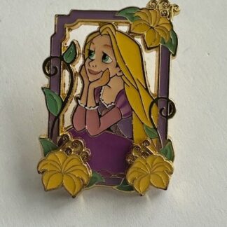 Loungefly - Rapunzel - Floral Frame - Tangled - BoxLunch 2024 Disney Pin F7