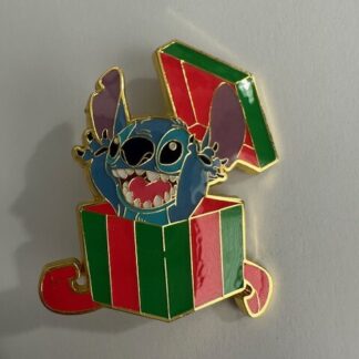 Loungefly Stitch Christmas Gift Holiday Outfits Present  Disney Pin  (B4)
