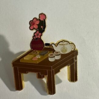 Loungefly Tea Table Mulan  Disney Princess Tea Party 2025 Disney Pin E2