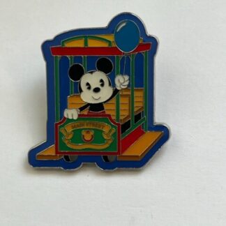 Main Street USA Mickey 2022 Holiday Ornament Trolley Car Disney Pin (C1)