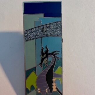 Maleficent As A Dragon 60th Anniversary Sleeping Beauty Puzzle Disney Pin (D9)
