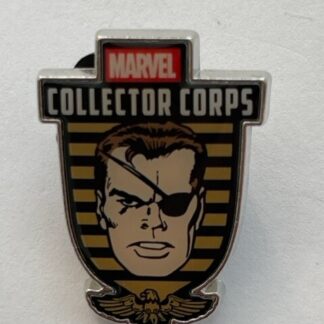 Marvel Collector Corps Funko Nick Fury Pin Exclusive 2017 (D0)