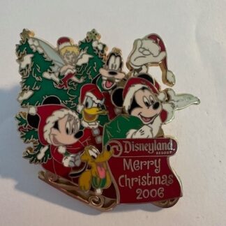 Merry Christmas 2006 Mickey and Friends Tinker Goofy Donald LE Disney Pin (D6)