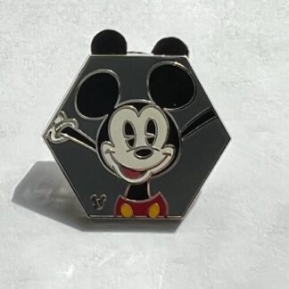 Mickey Mouse Hexagon Hidden Mickey Disney Pin (C2)