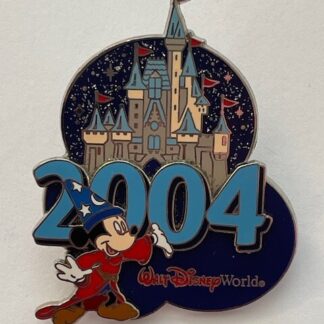 Mickey Mouse Sorcerer, Castle A Whole New World 2004 Pin (A2)