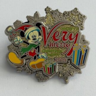 Mickey's Very Merry Christmas Party 2016 Limited Release Mickey Disney Pin F8
