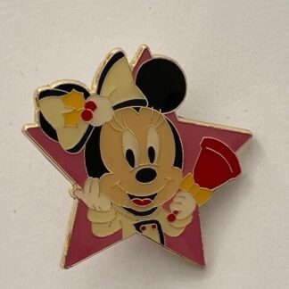 Minnie Mouse Holiday bell Game Prize Tokyo TDL Disney Pin (D1)