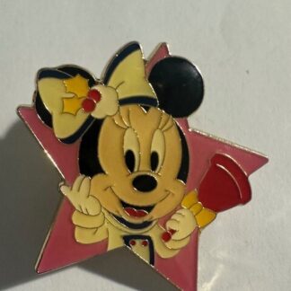 Minnie Mouse Holiday bell Game Prize Tokyo TDL Disney Pin (E1)