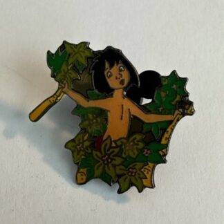 Mowgli in Trees Jungle Book Leaves Disney Pin HTF (A8)
