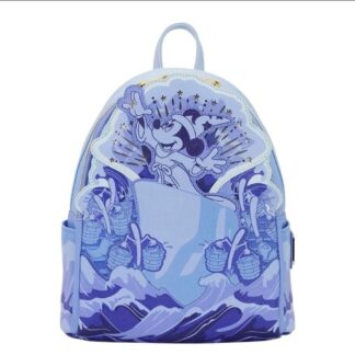 NWT Disney Loungefly Fantasia Sorcerer Mickey Light up Mini Backpack NWT B