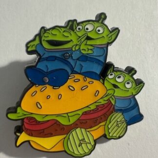 PALM - LGM - Aliens - Burger Car - Toy Story Pink A la Mode LE300 Disney Pin A3