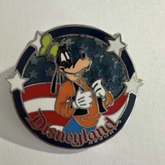 Patriotic Independence Day Goofy Disneyland Resort LE 500 Disney Pin (B1)