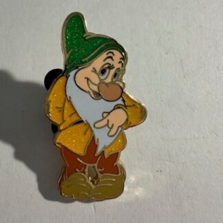 Pink al a Mode Glitter Bashful Snow White PALM Pin (E0)