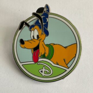 Pluto  Sorcerer Hat DISNEY PARK MYSTERY COLLECTION PIN CIRCLE ICON D WDW 2012 F6