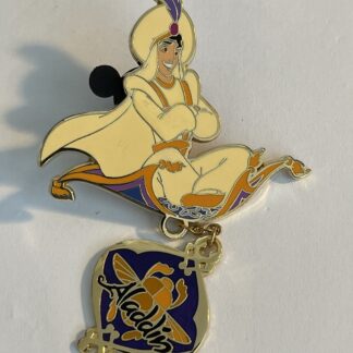 Quill - Aladdin Carpet Dangle Disney Pin (GWP) Pin #42346 VHTF (B9)