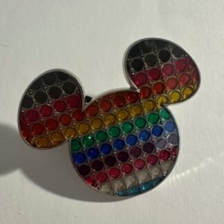 Rainbow - Mickey Icon - Pride Collection Jewel Disney Pin A3