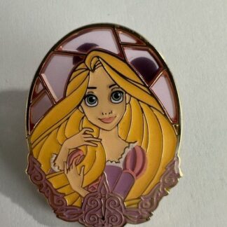 Rapunzel loungefly Princess Stained Glass Portrait Mystery 2025 Disney Pin F8