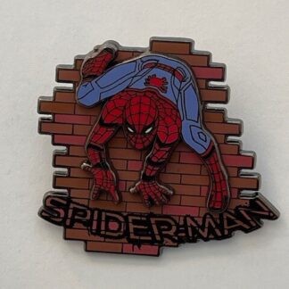 Spider Man Marvel Brick Wall Disney Pin (D9)