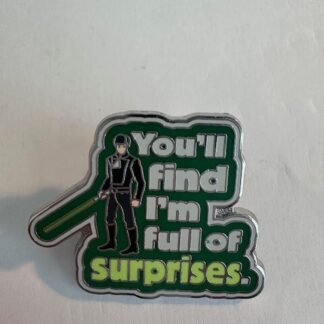 Star Wars Quotes Luke You’ll Find I’m Full Of Surprises Disney Pin (B6)
