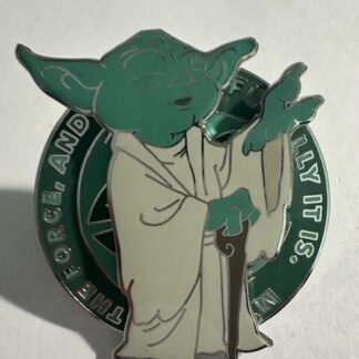 Star Wars Yoda Pin Disney Parks Limited Release My Ally Spinner LR (E5)
