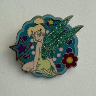 Starter Tinker Bell Tink Sitting Only 2010 # 75902 Glitter Wings Disney Pin H0