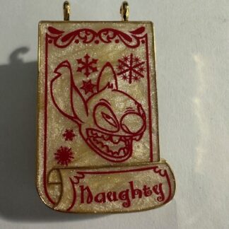 Stitch Completer Santa Mickeys Naughty And Nice List LE 400 Disney Pin (B3)