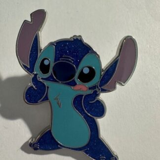 Stitch Glitter Characters Lilo And Stitch Tongue Out Disney Pin (E2)